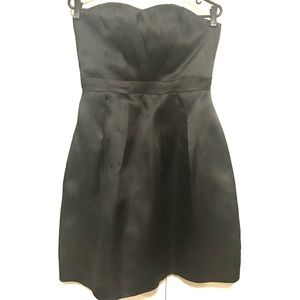 J.CREW Tulip Strapless Formal black Dress - size 8
